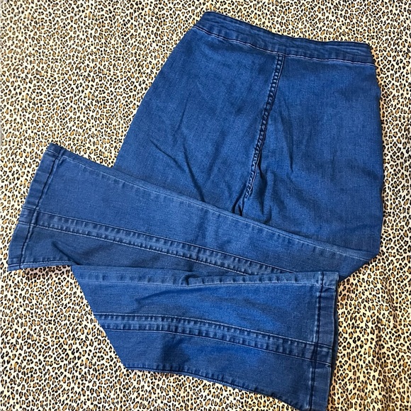 smooth flare stretchy jeans - Picture 3 of 3